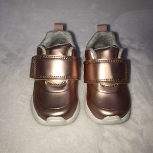 Rose Gold Athletic Shoes